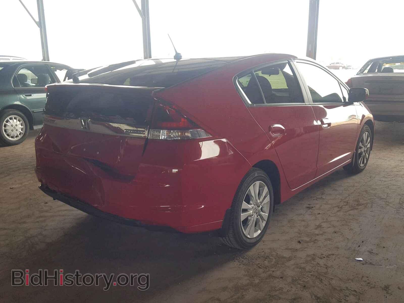 2012 HONDA INSIGHT - VIN: JHMZE2H74CS005649 - Фото 4