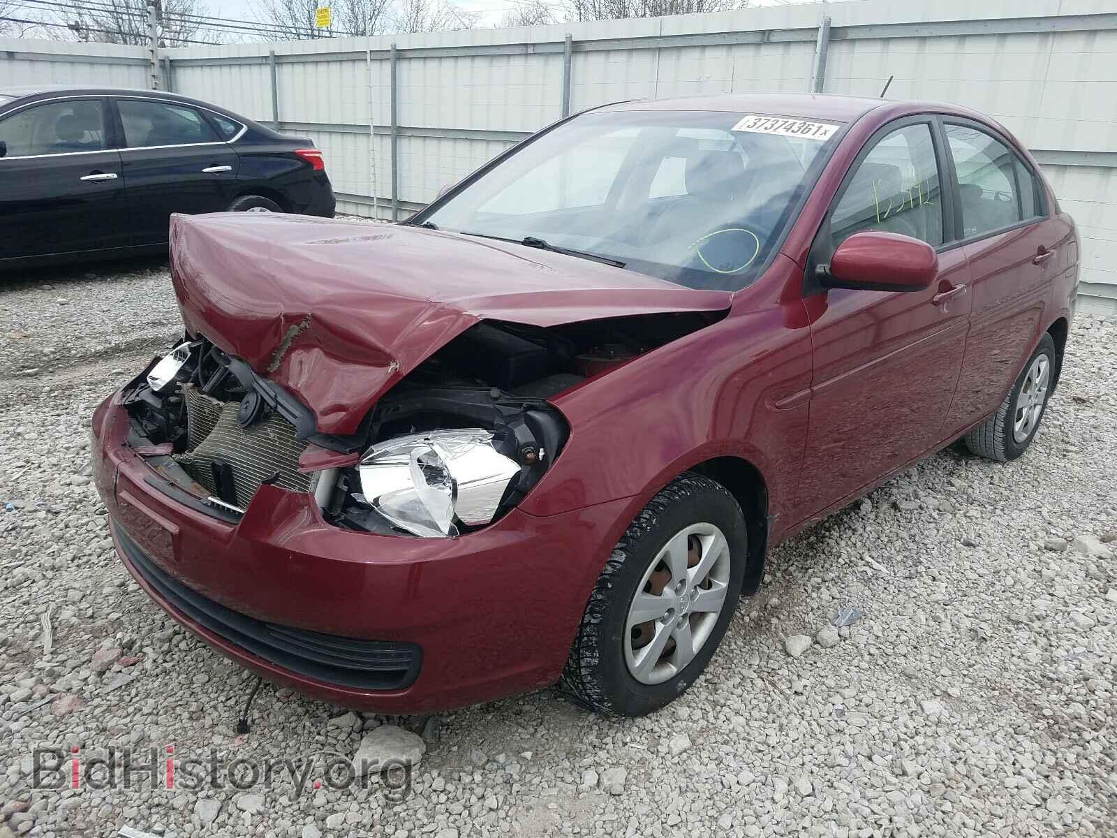 2011 HYUNDAI ACCENT - VIN: KMHCN4AC2BU599098 - Фото 2