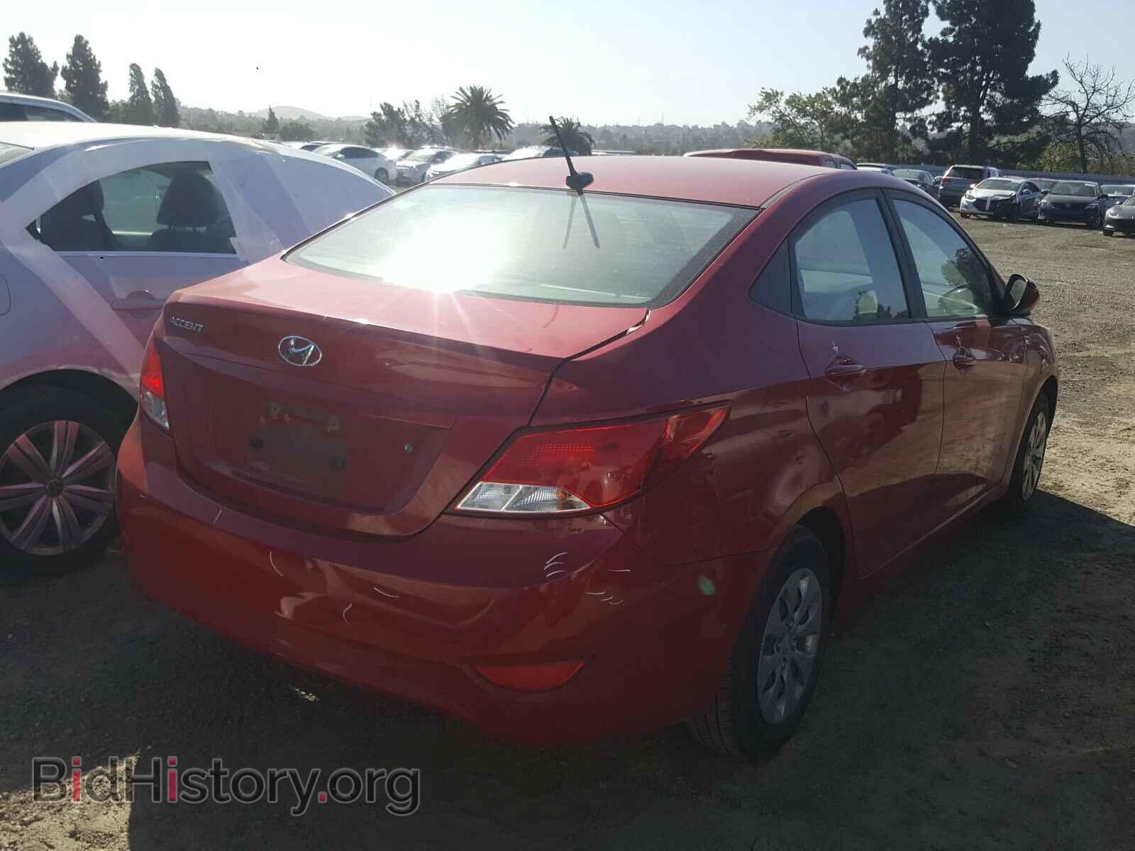 2017 HYUNDAI ACCENT - VIN: KMHCT4AE7HU173634 - Фото 4
