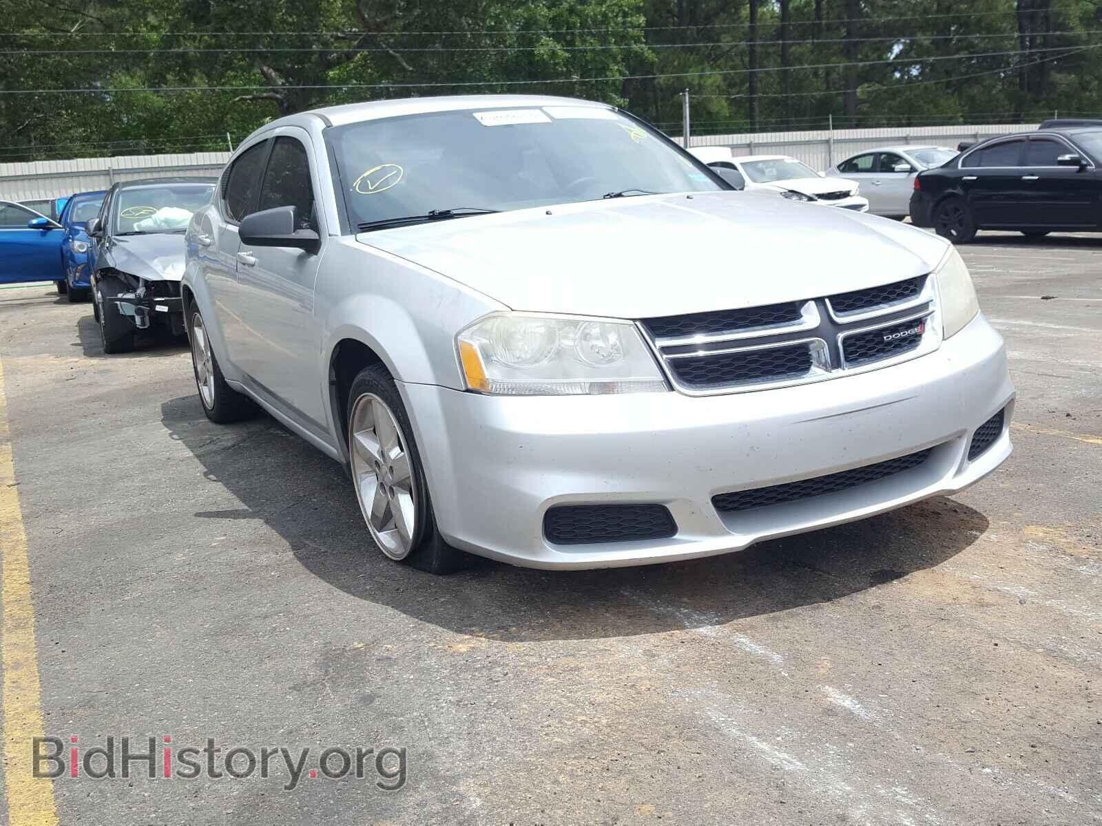 Photo 1C3CDZAB7CN270098 - DODGE AVENGER 2012