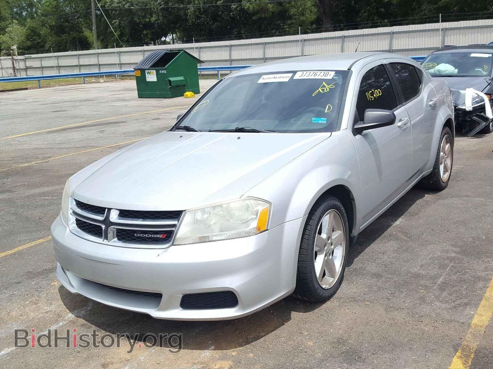 2012 DODGE AVENGER - VIN: 1C3CDZAB7CN270098 - Фото 2