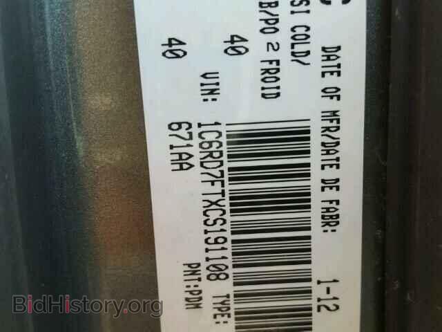 2012 DODGE RAM 1500 - VIN: 1C6RD7FTXCS191108 - Photo 10