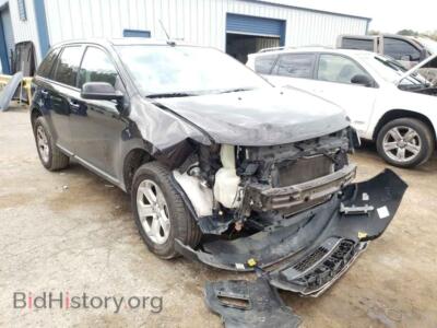 2014 Ford EDGE Edge SEL, black — VIN 2FMDK4JCXEBA95793, Copart