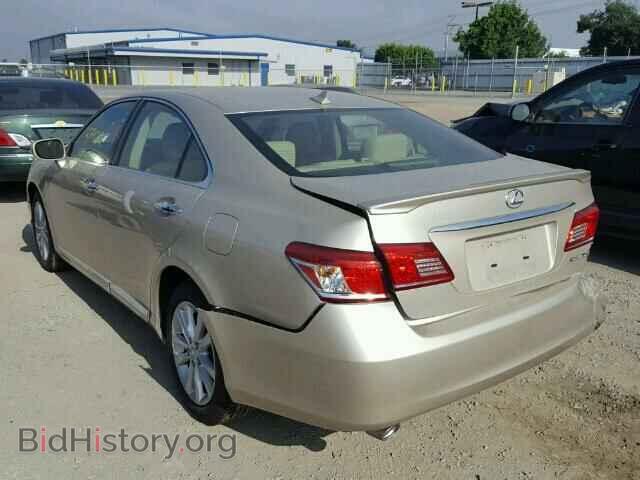 2011 LEXUS ES350 - VIN: JTHBK1EG0B2465849 - Фото 3