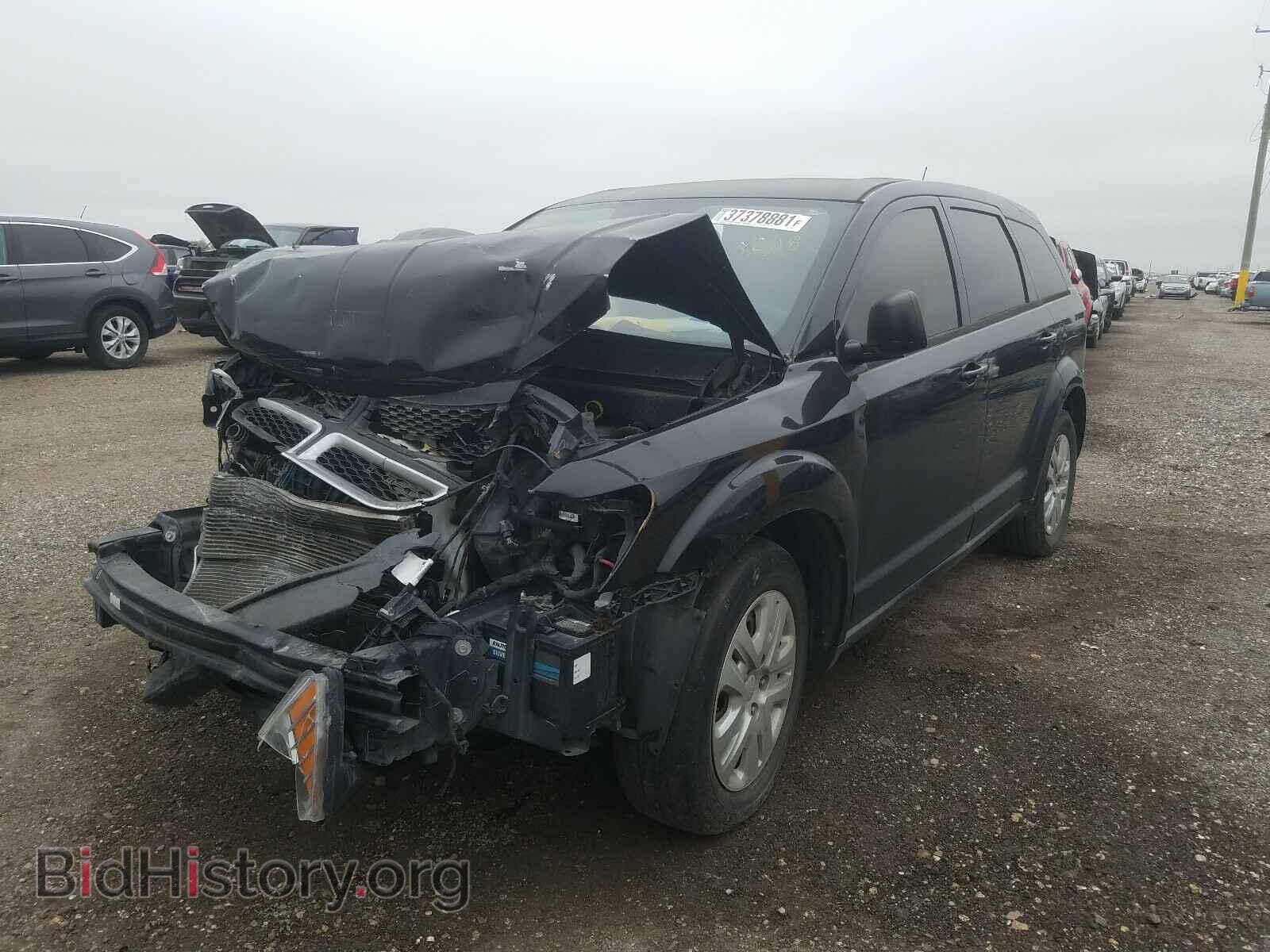 2013 DODGE JOURNEY - VIN: 3C4PDCAB7DT723518 - Фото 2
