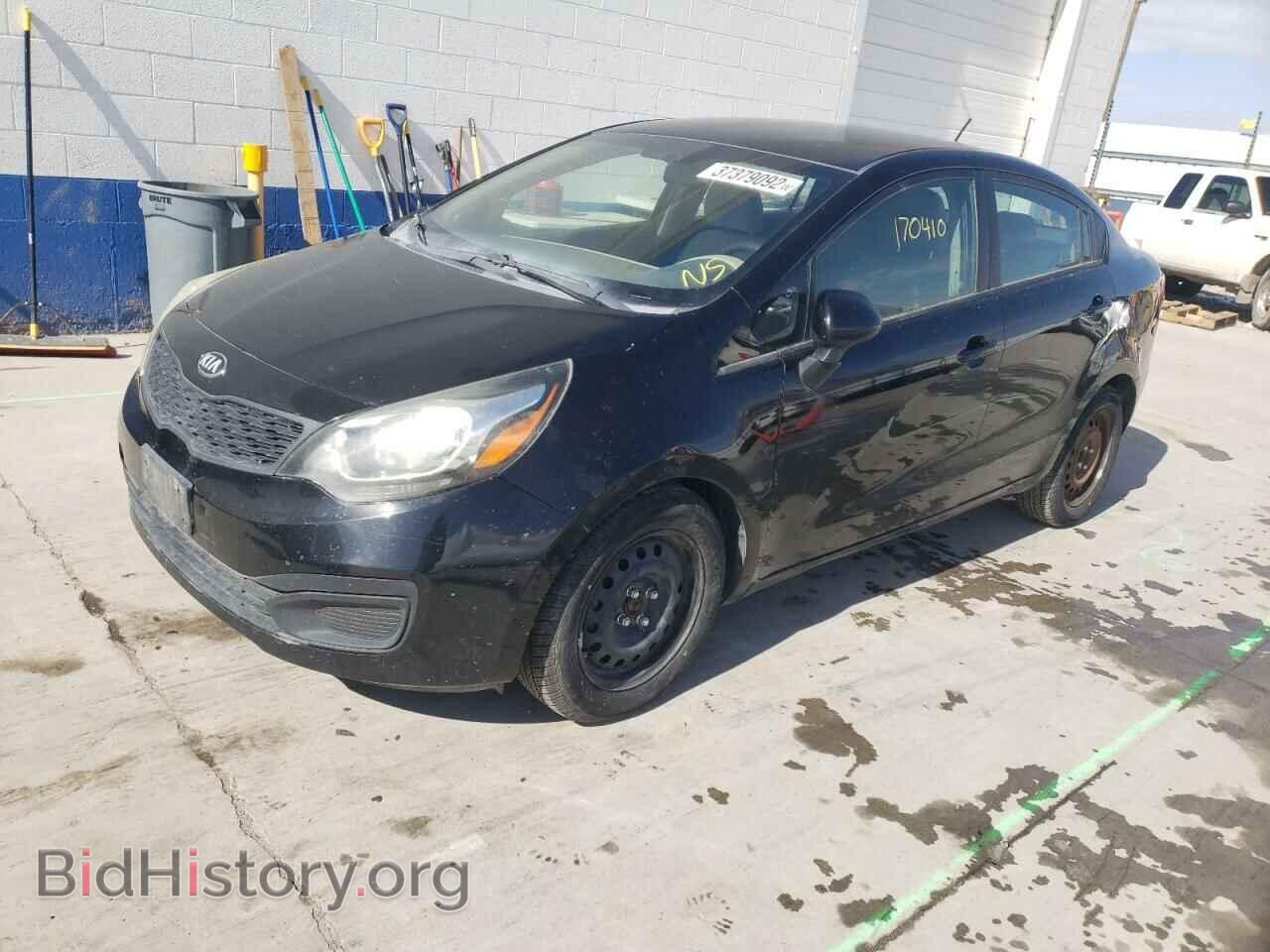 2013 KIA RIO - VIN: KNADM4A37D6164786 - Фото 2