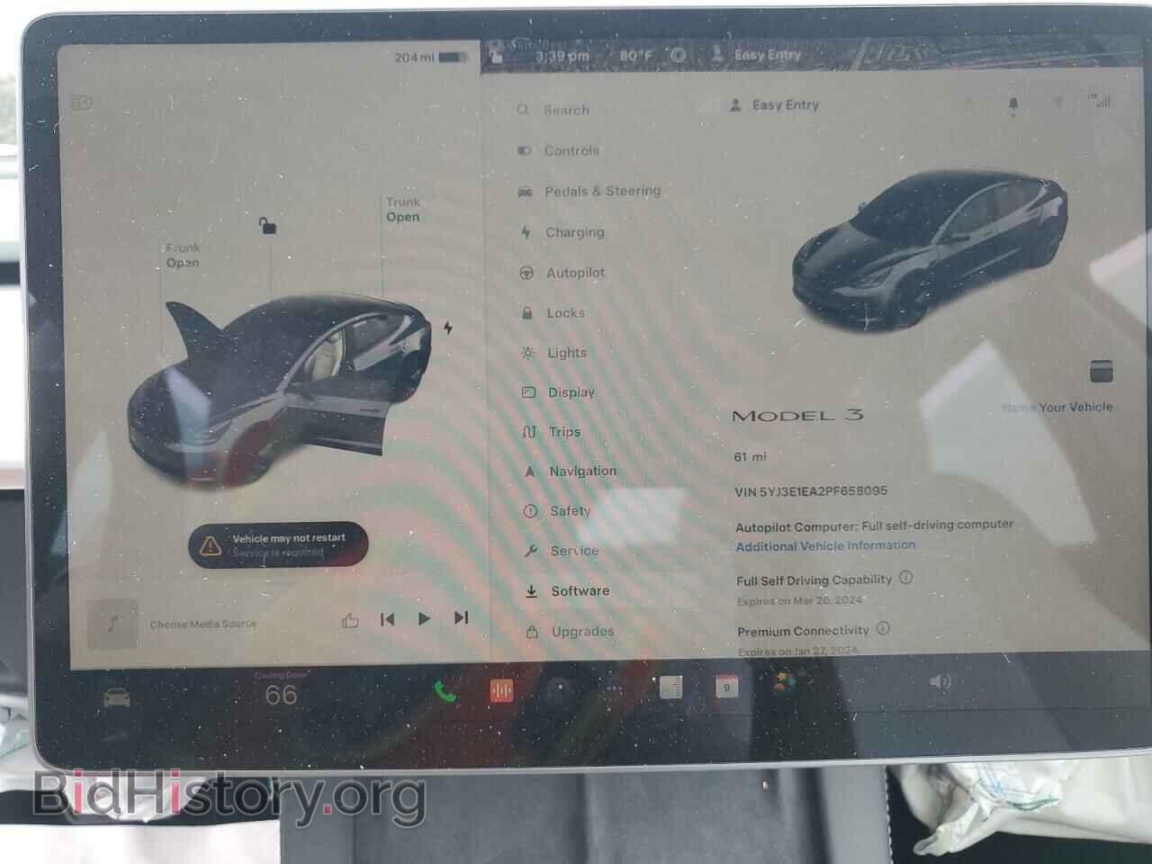 2023 TESLA MODEL 3 - VIN: 5YJ3E1EA2PF658095 - Photo 9