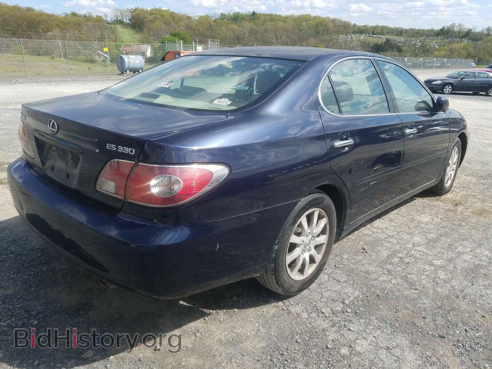 2004 LEXUS ES330 - VIN: JTHBA30G645009751 - Фото 4