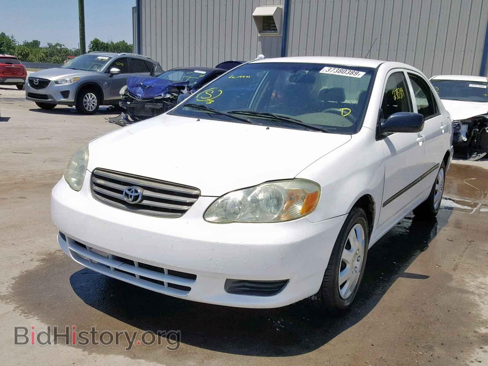 2003 TOYOTA COROLLA - VIN: 1NXBR32E23Z044700 - Фото 2