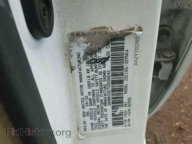 2003 TOYOTA COROLLA - VIN: 1NXBR32E73Z036642 - Фото 10