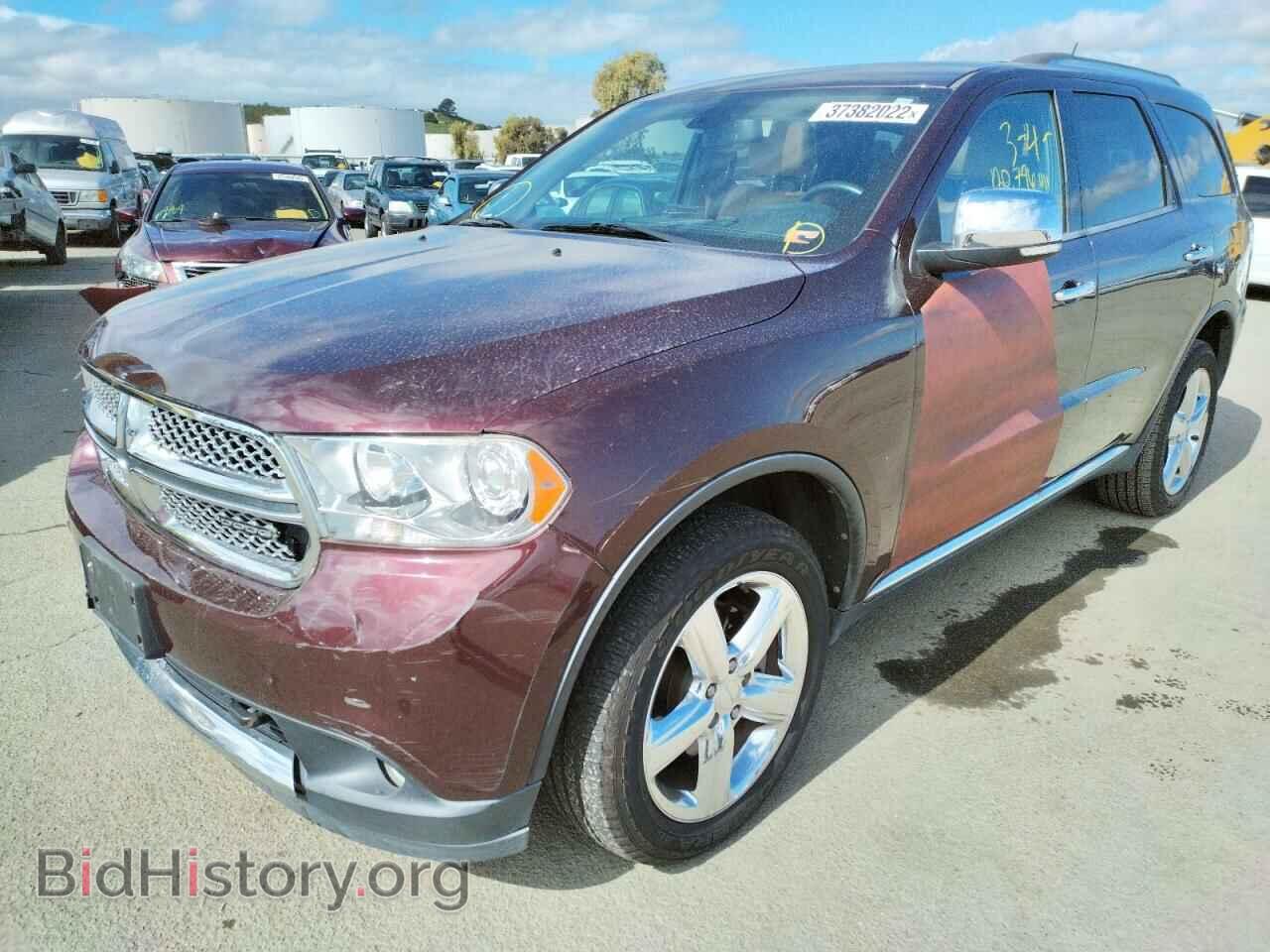 2012 DODGE DURANGO - VIN: 1C4RDJEG0CC277922 - Photo 2