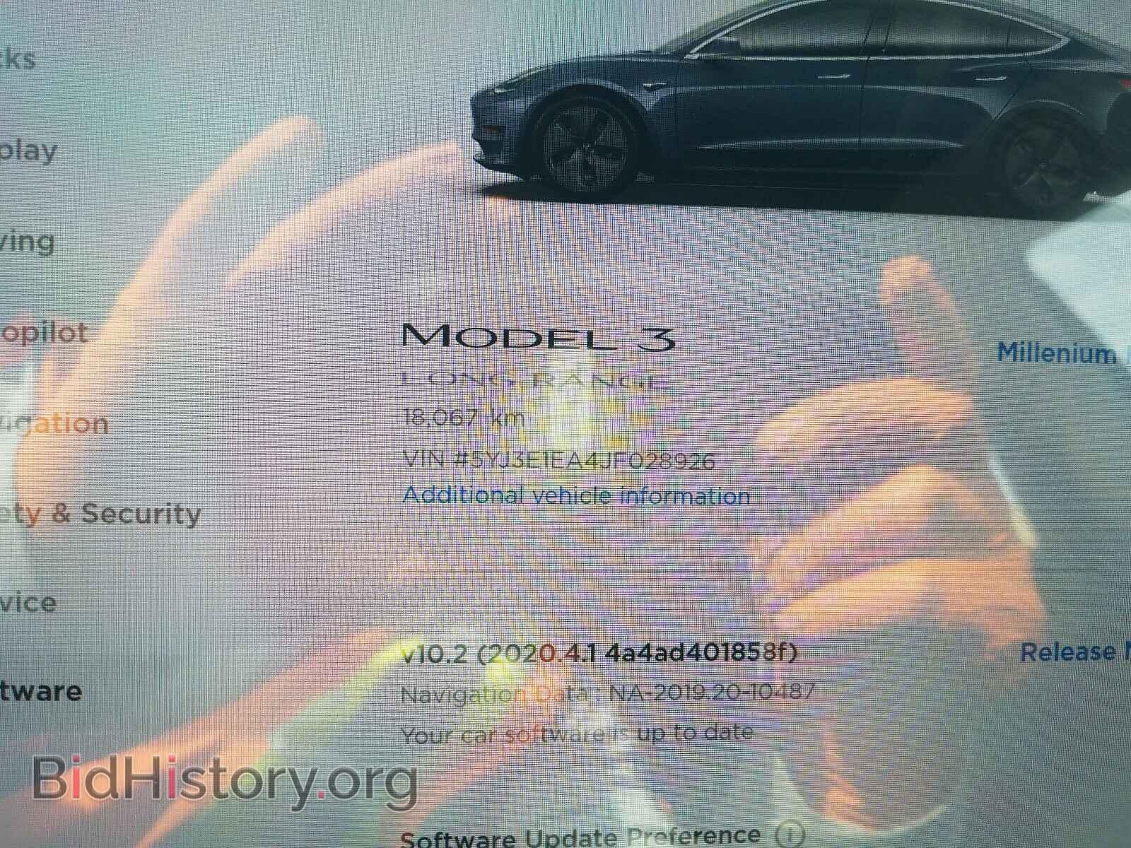 2018 TESLA MODEL 3 - VIN: 5YJ3E1EA4JF028926 - Photo 8