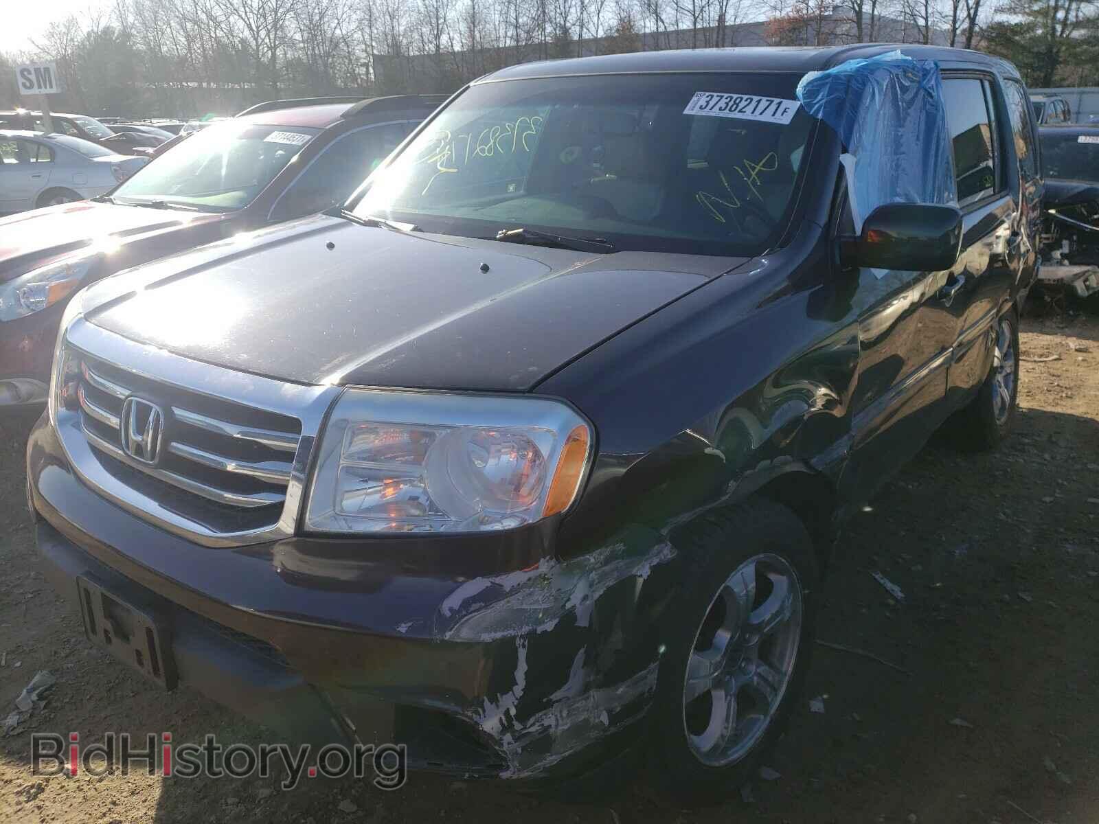 2012 HONDA PILOT - VIN: 5FNYF4H66CB016162 - Photo 2