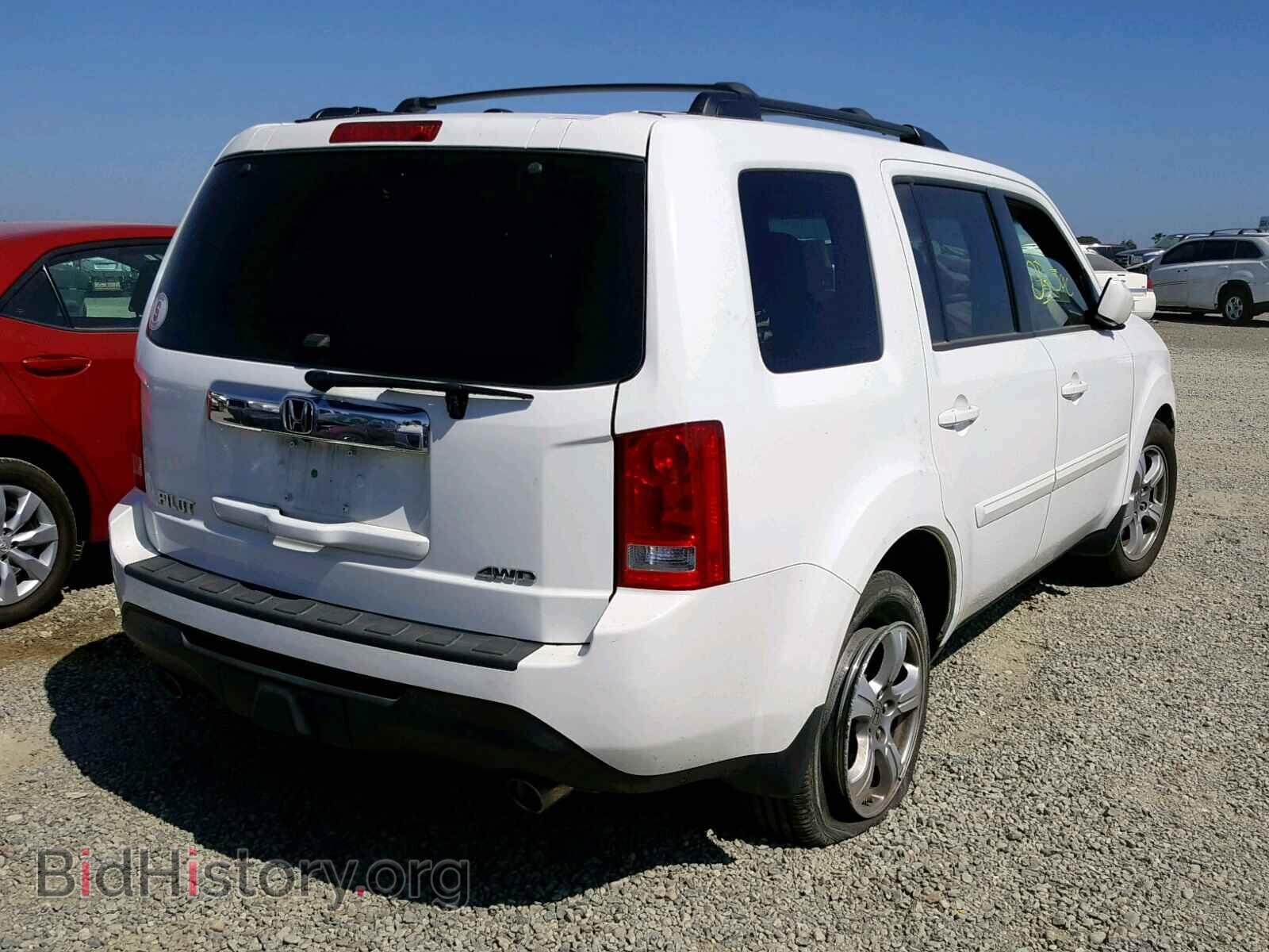 2013 HONDA PILOT EXL - VIN: 5FNYF4H55DB028344 - Фото 4