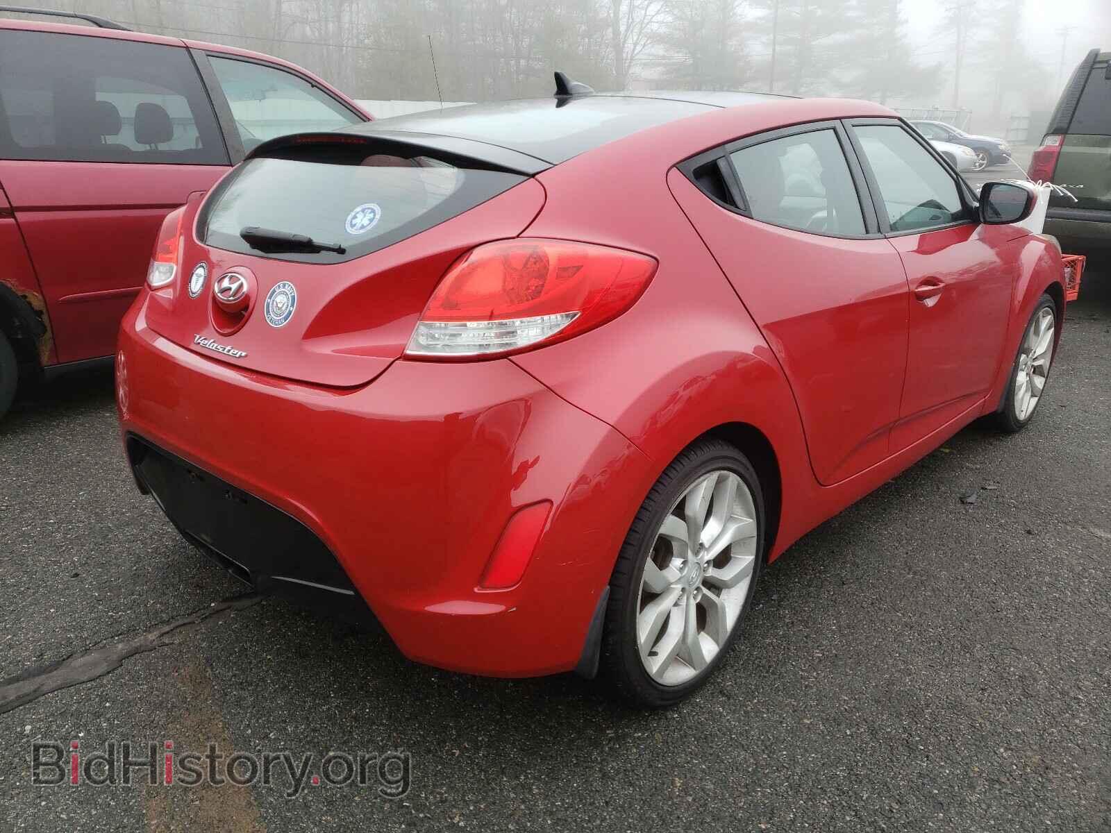 2012 HYUNDAI VELOSTER - VIN: KMHTC6AD0CU063164 - Фото 4