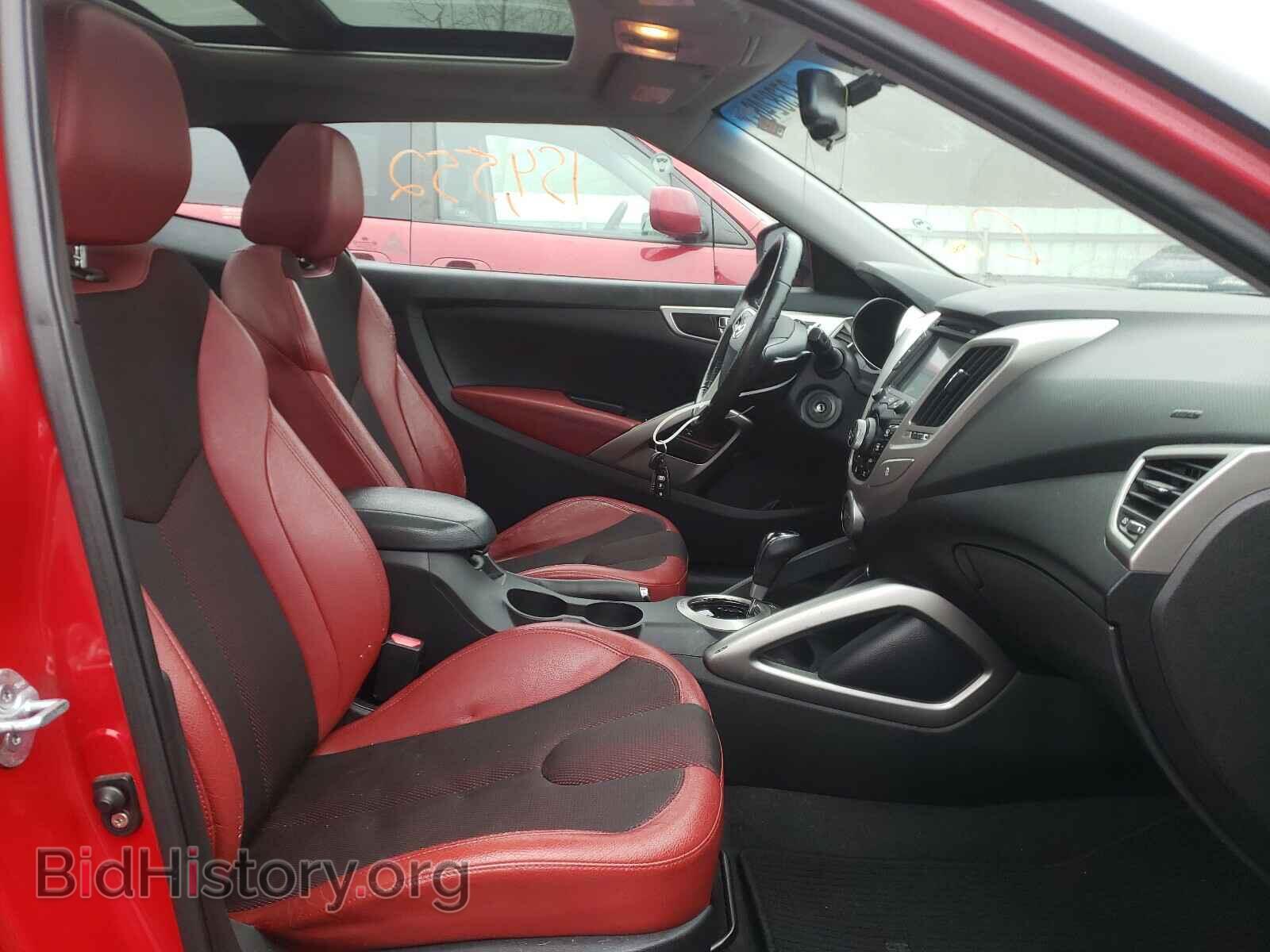 2012 HYUNDAI VELOSTER - VIN: KMHTC6AD0CU063164 - Фото 5