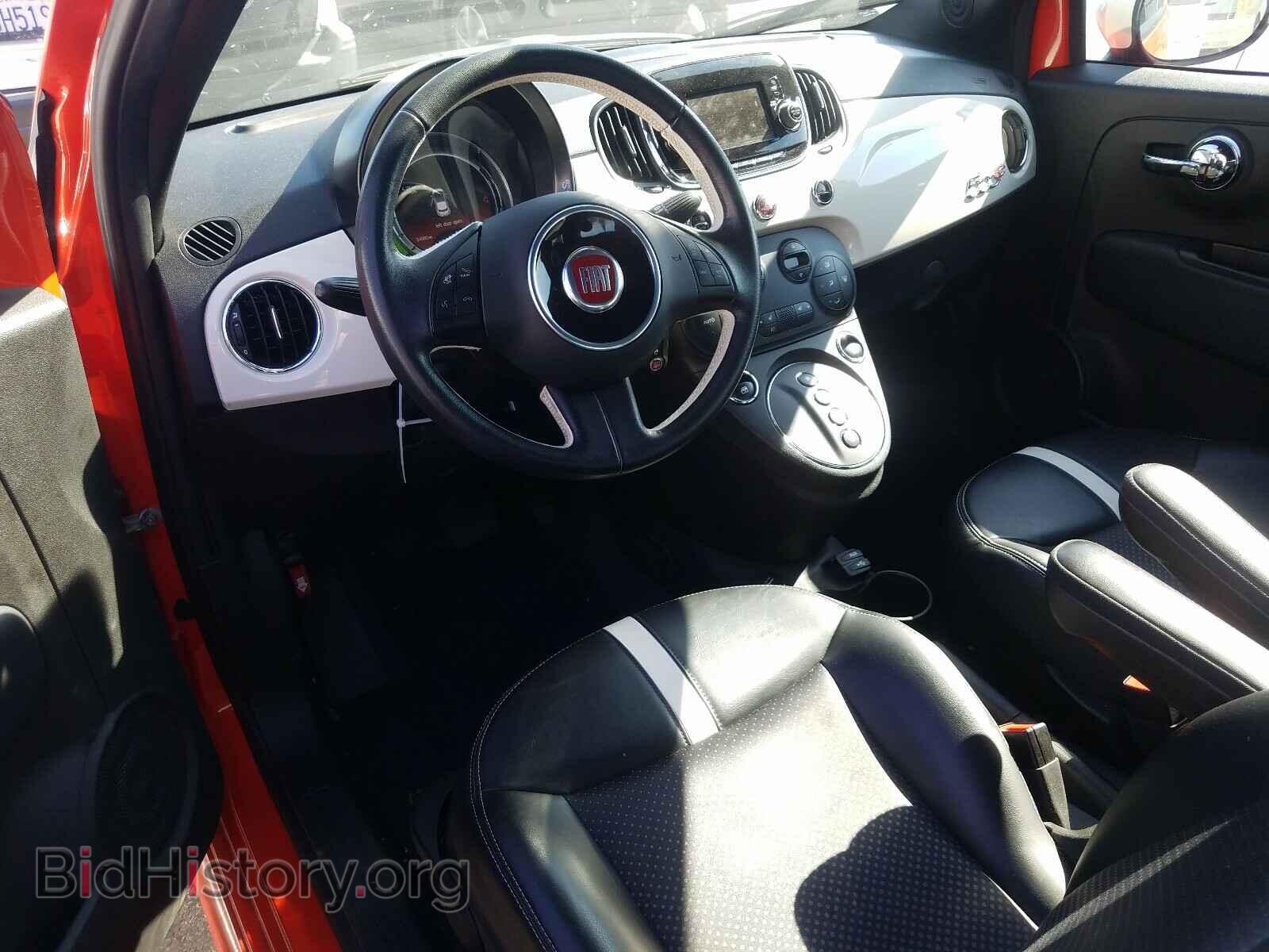 2017 FIAT 500 - VIN: 3C3CFFGE6HT620936 - Фото 9