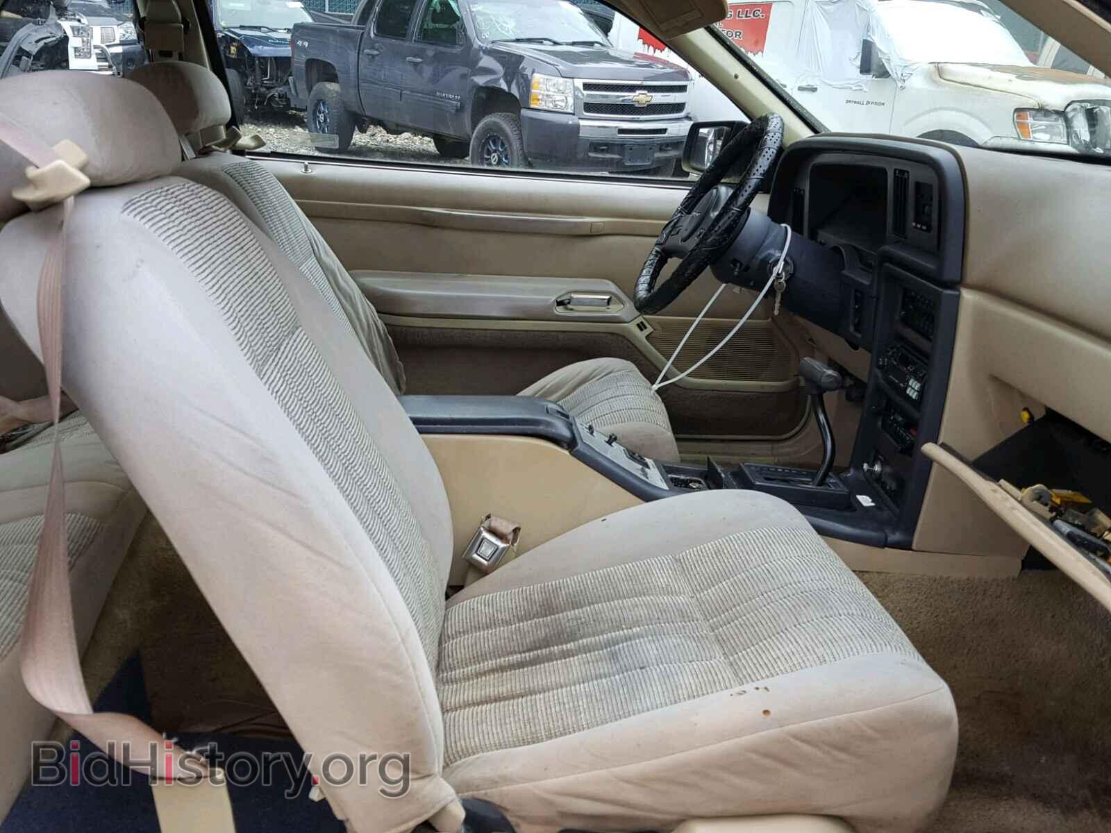 1987 FORD TBIRD - VIN: 1FABP61FXHH126007 - Фото 5