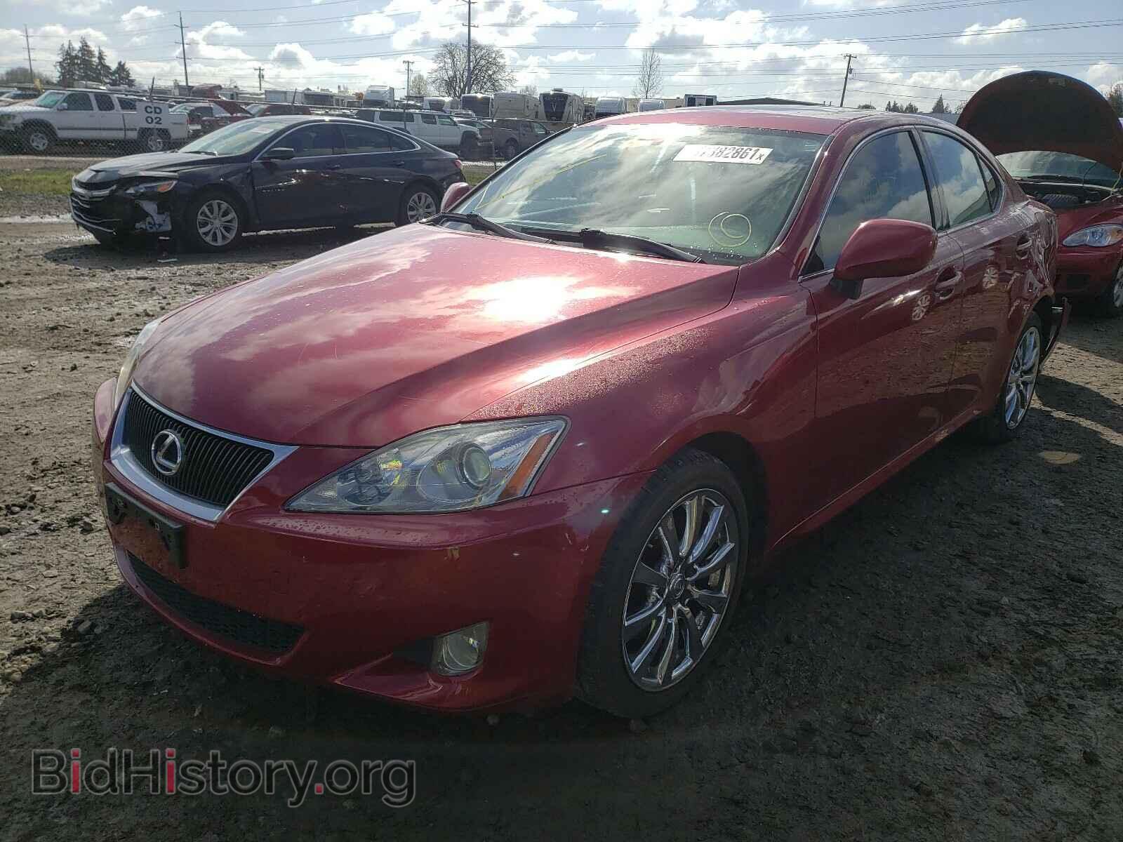 2008 LEXUS IS - VIN: JTHCK262785021243 - Фото 2
