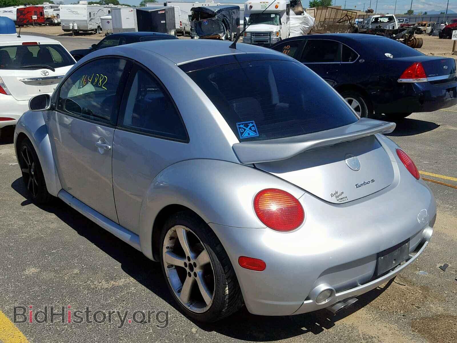 2002 VOLKSWAGEN BEETLE - VIN: 3VWFE21C52M445105 - Фото 3