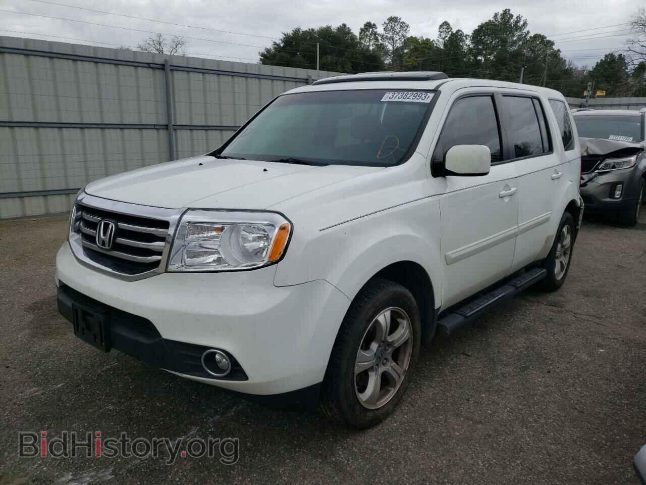 Photo 5FNYF3H52CB033817 - HONDA PILOT 2012