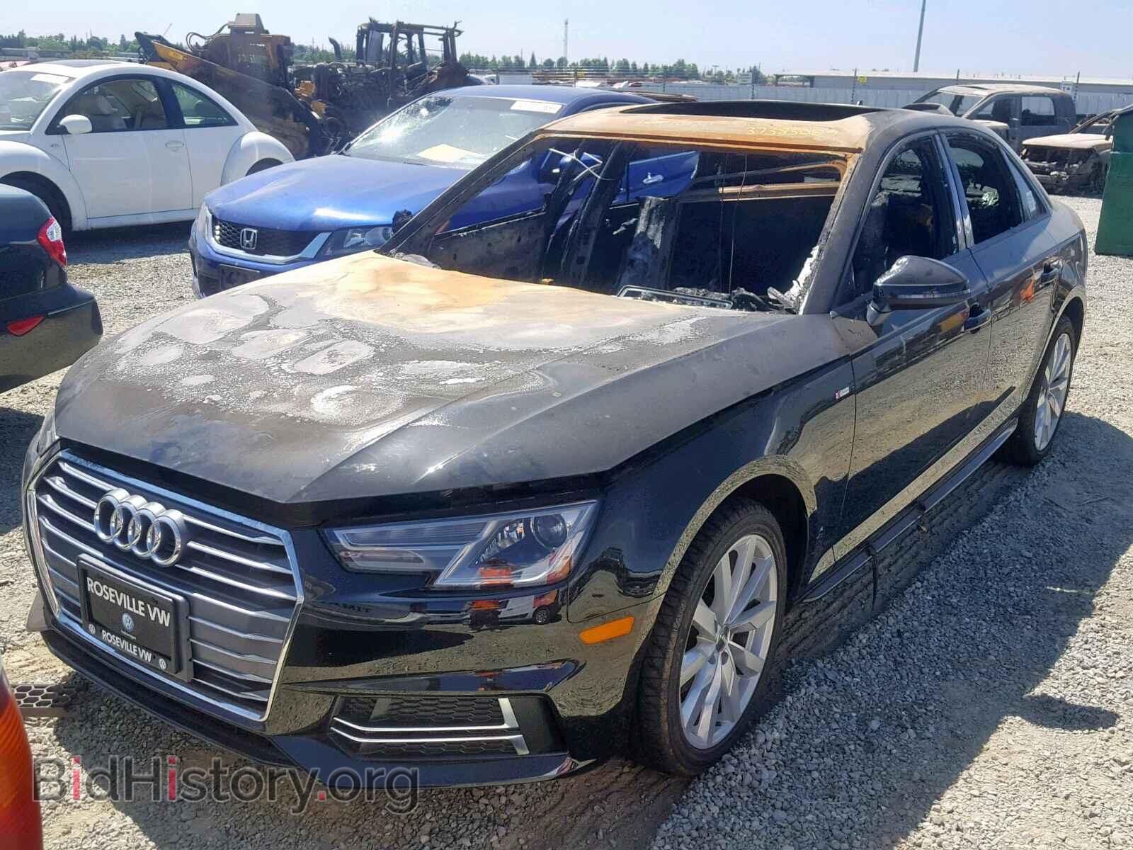 2018 AUDI A4 - VIN: WAUKMAF48JN012959 - Фото 2