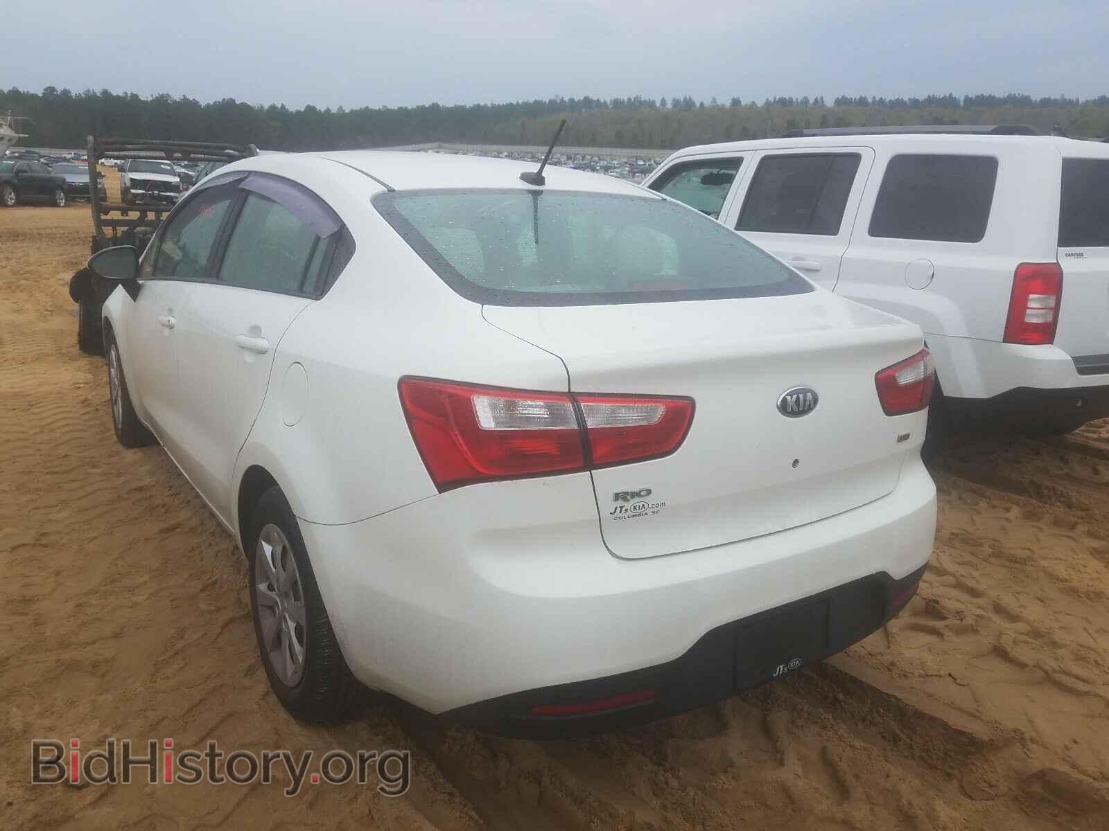 2013 KIA RIO - VIN: KNADM4A39D6284573 - Фото 3