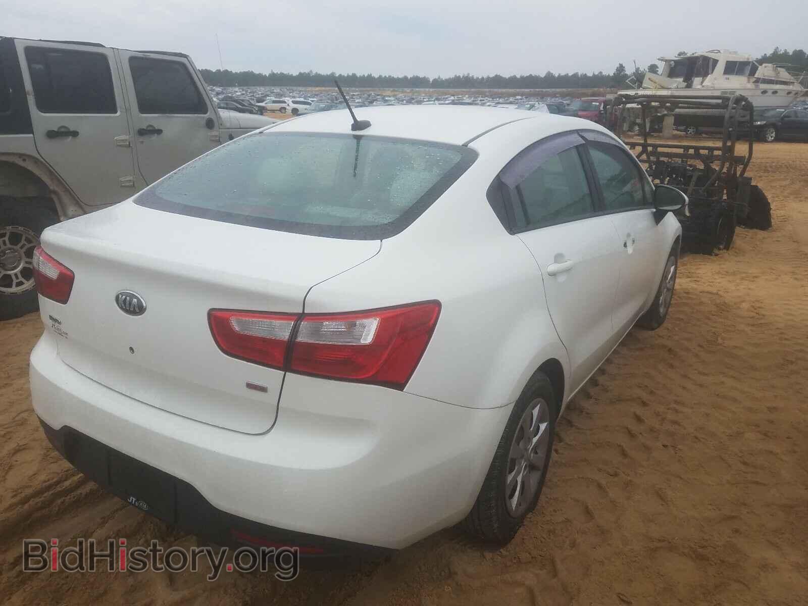 2013 KIA RIO - VIN: KNADM4A39D6284573 - Фото 4