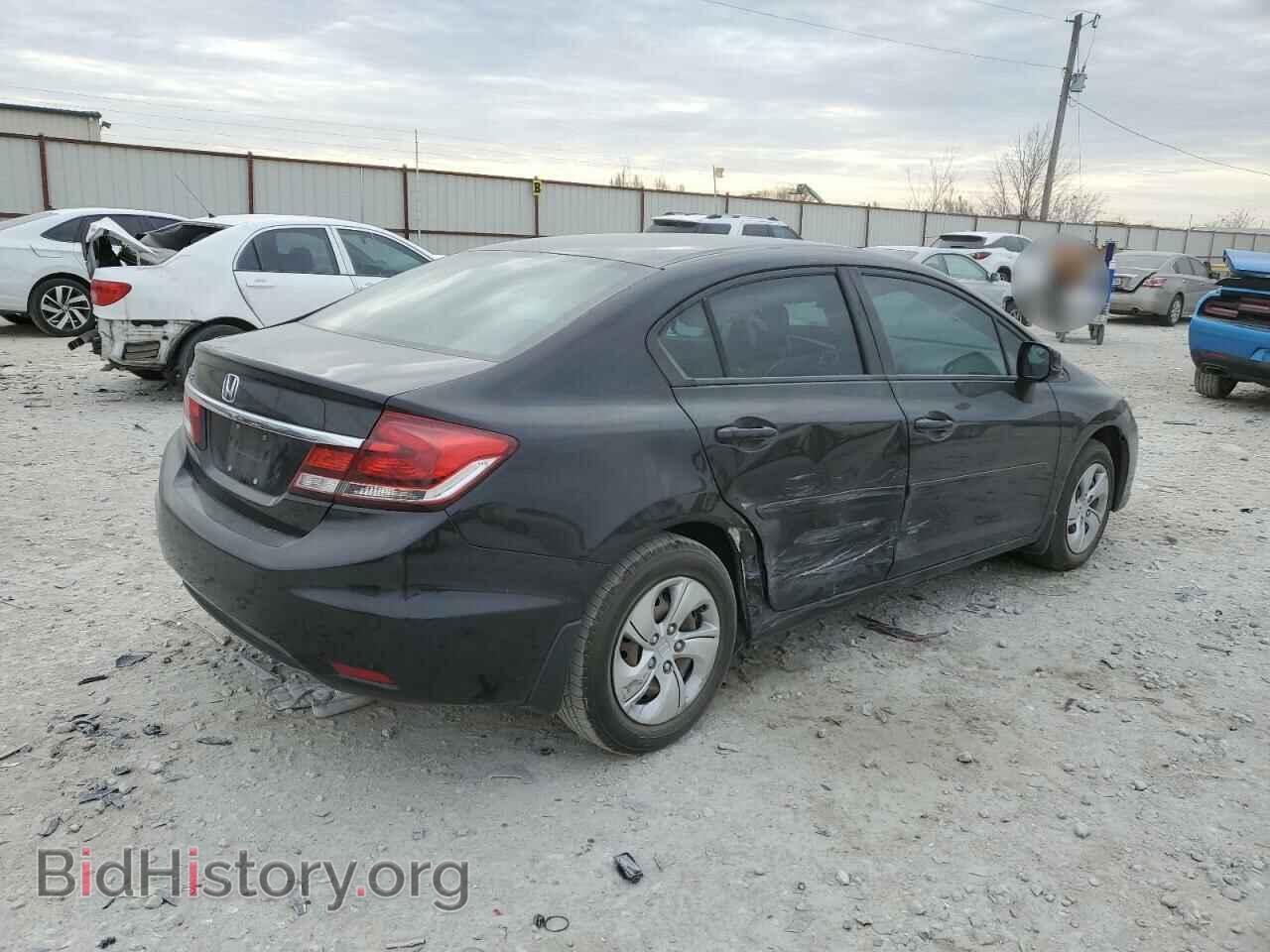 2013 HONDA CIVIC - VIN: 19XFB2E57DE099384 - Фото 3