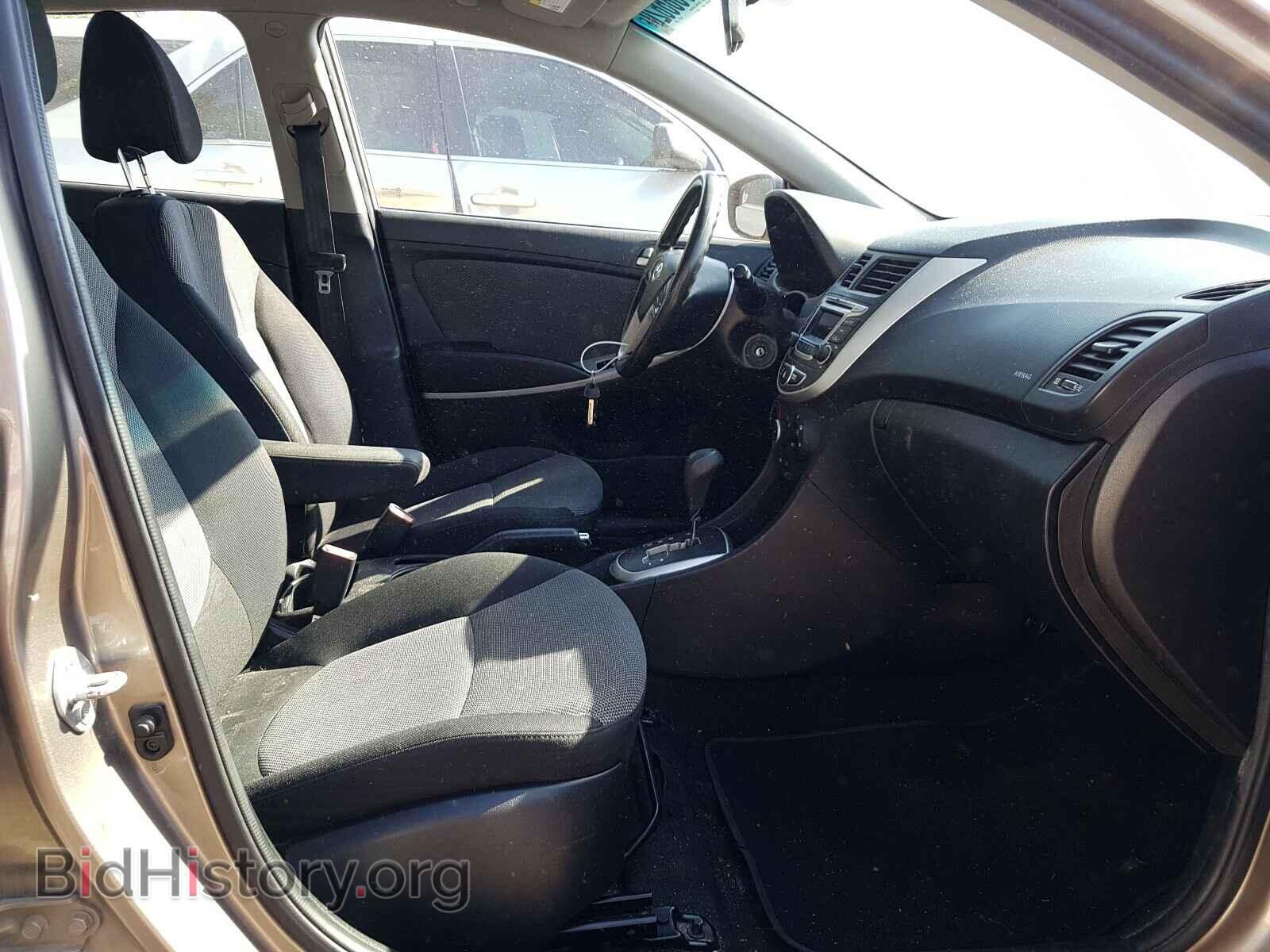 2014 HYUNDAI ACCENT - VIN: KMHCT5AEXEU147496 - Фото 5