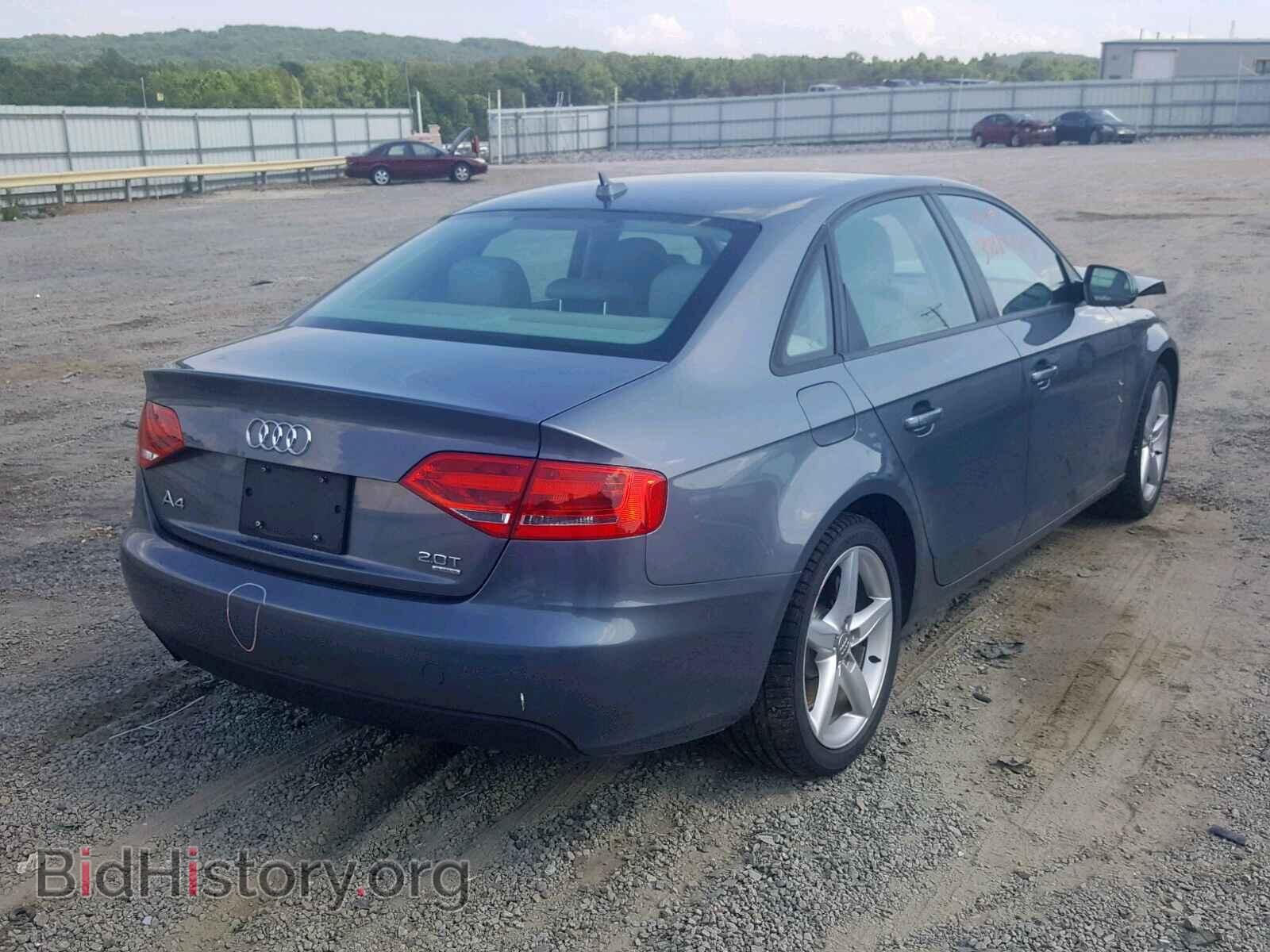 2012 AUDI A4 - VIN: WAUBFAFL4CN013241 - Photo 4