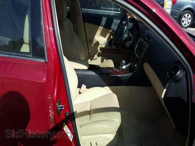 2006 LEXUS IS250 - VIN: JTHBK262265019019 - Фото 5