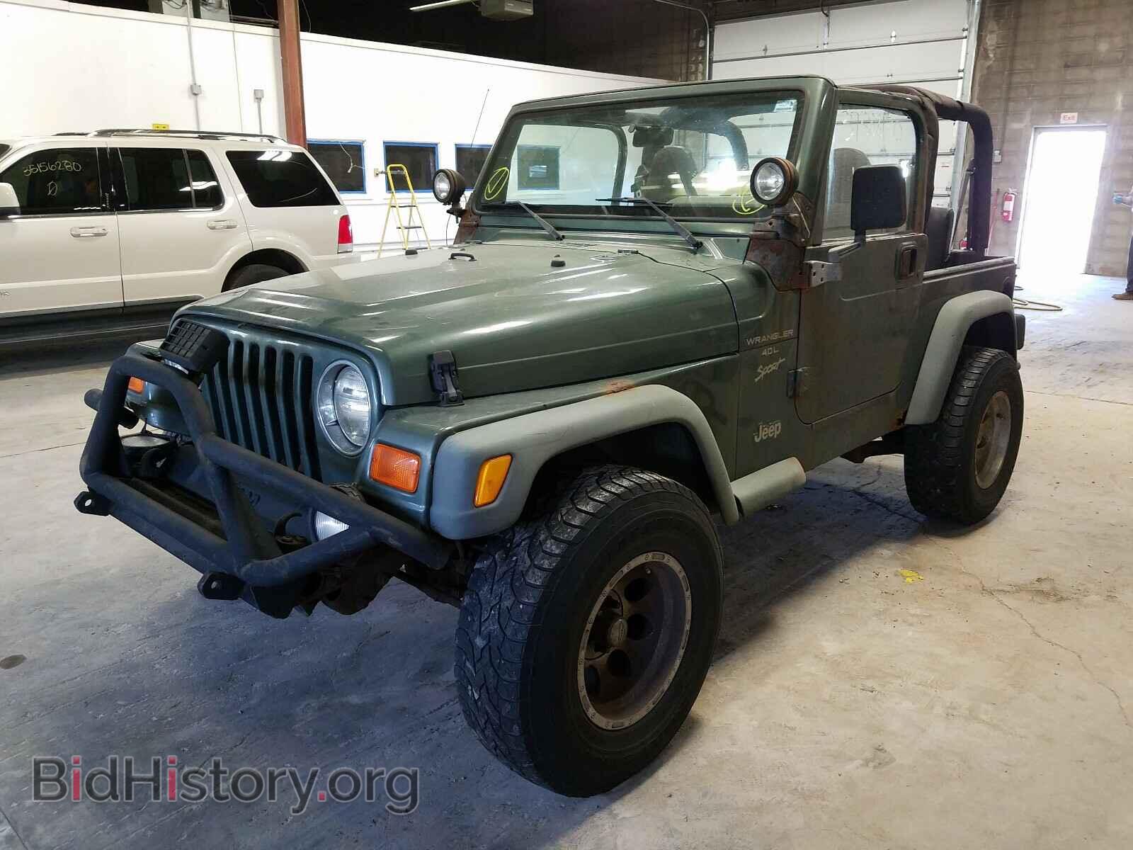 2000 JEEP WRANGLER - VIN: 1J4FA49S0YP732046 - Фото 2
