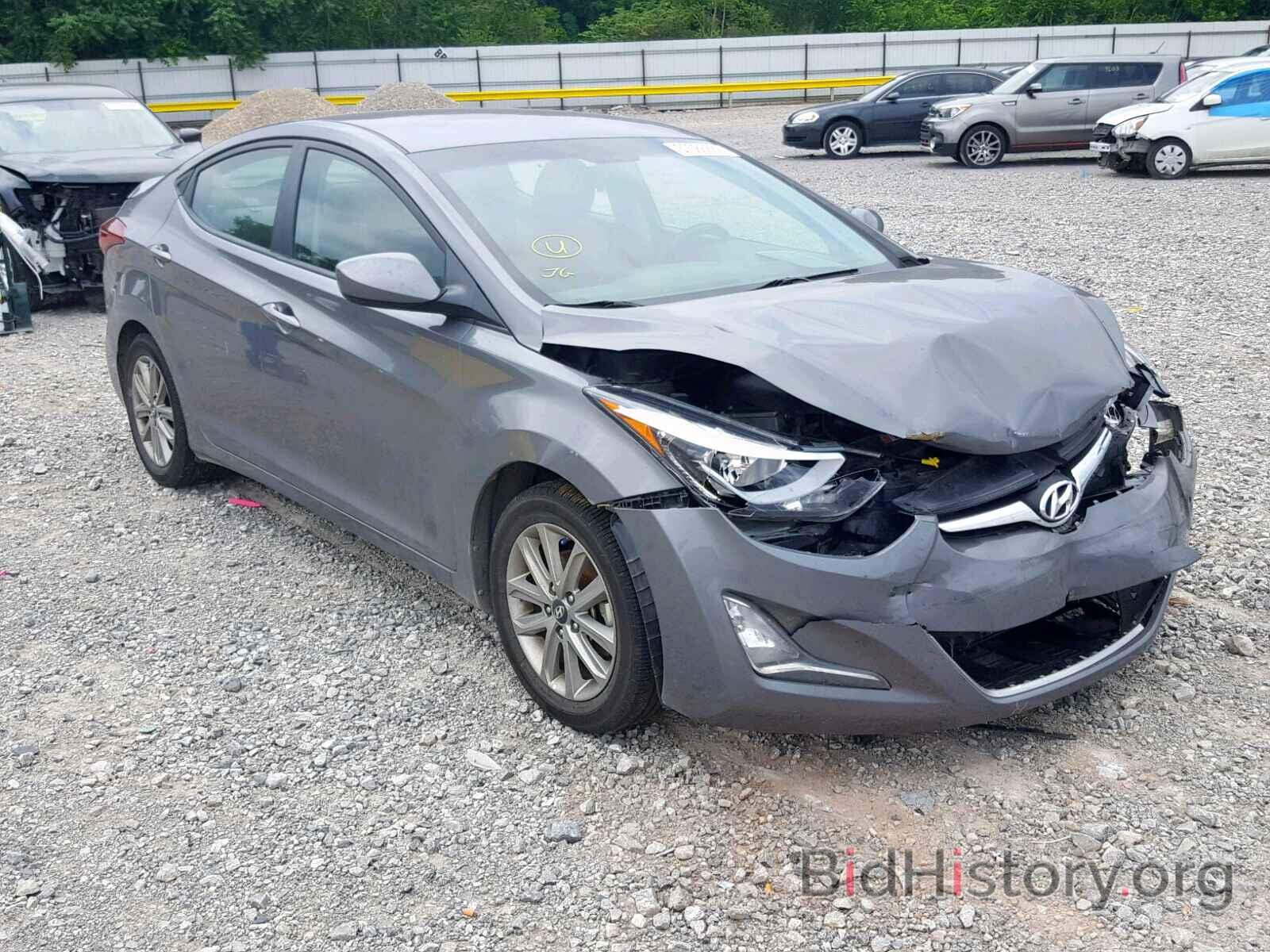 Photo 5NPDH4AE0EH466517 - HYUNDAI ELANTRA 2014