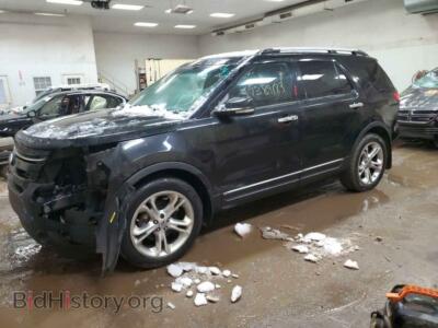 2011 Ford EXPLORER Explorer L, темно-серый — VIN 1FMHK7F82BGA12966, Copart