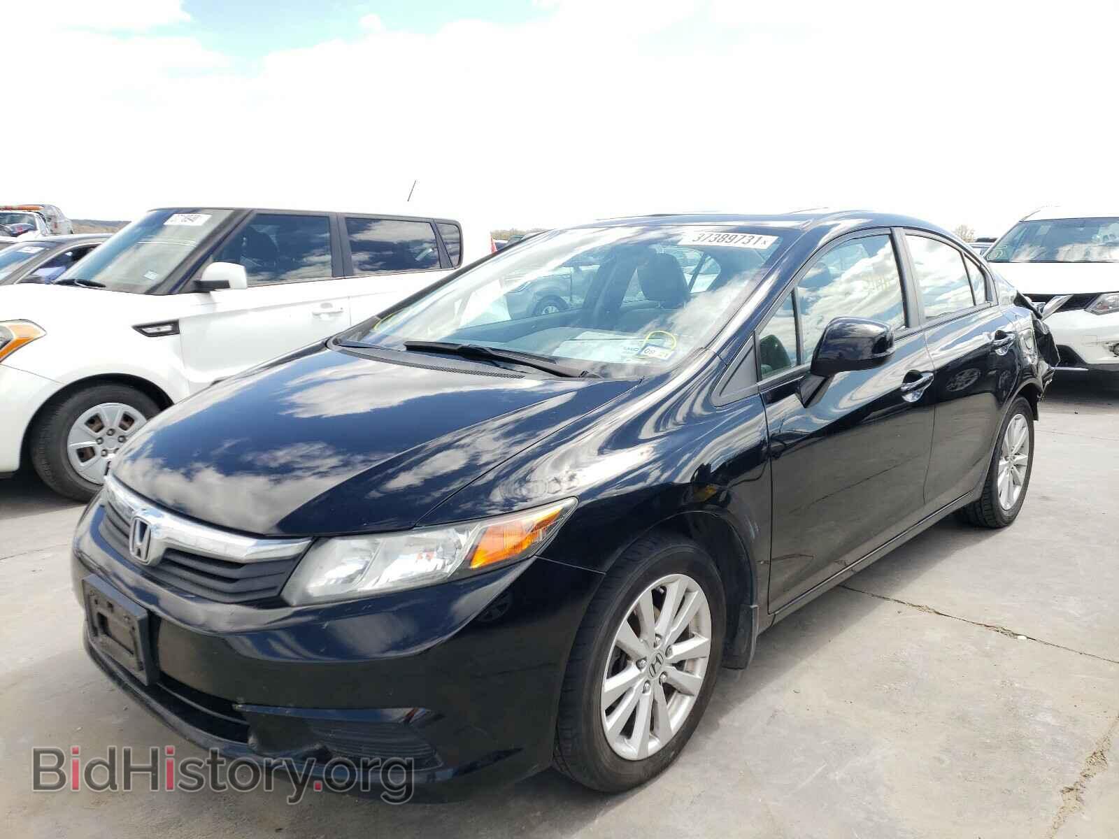 2012 HONDA CIVIC - VIN: 19XFB2F83CE039982 - Фото 2