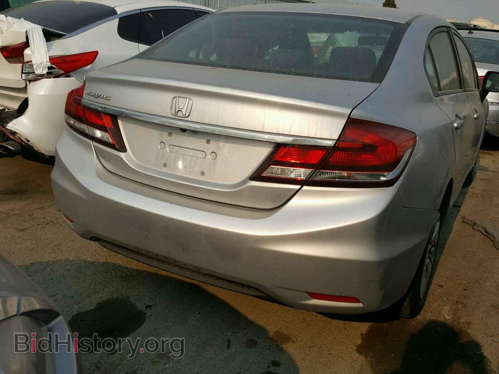 2013 HONDA CIVIC - VIN: 19XFB2E56DE008573 - Фото 4