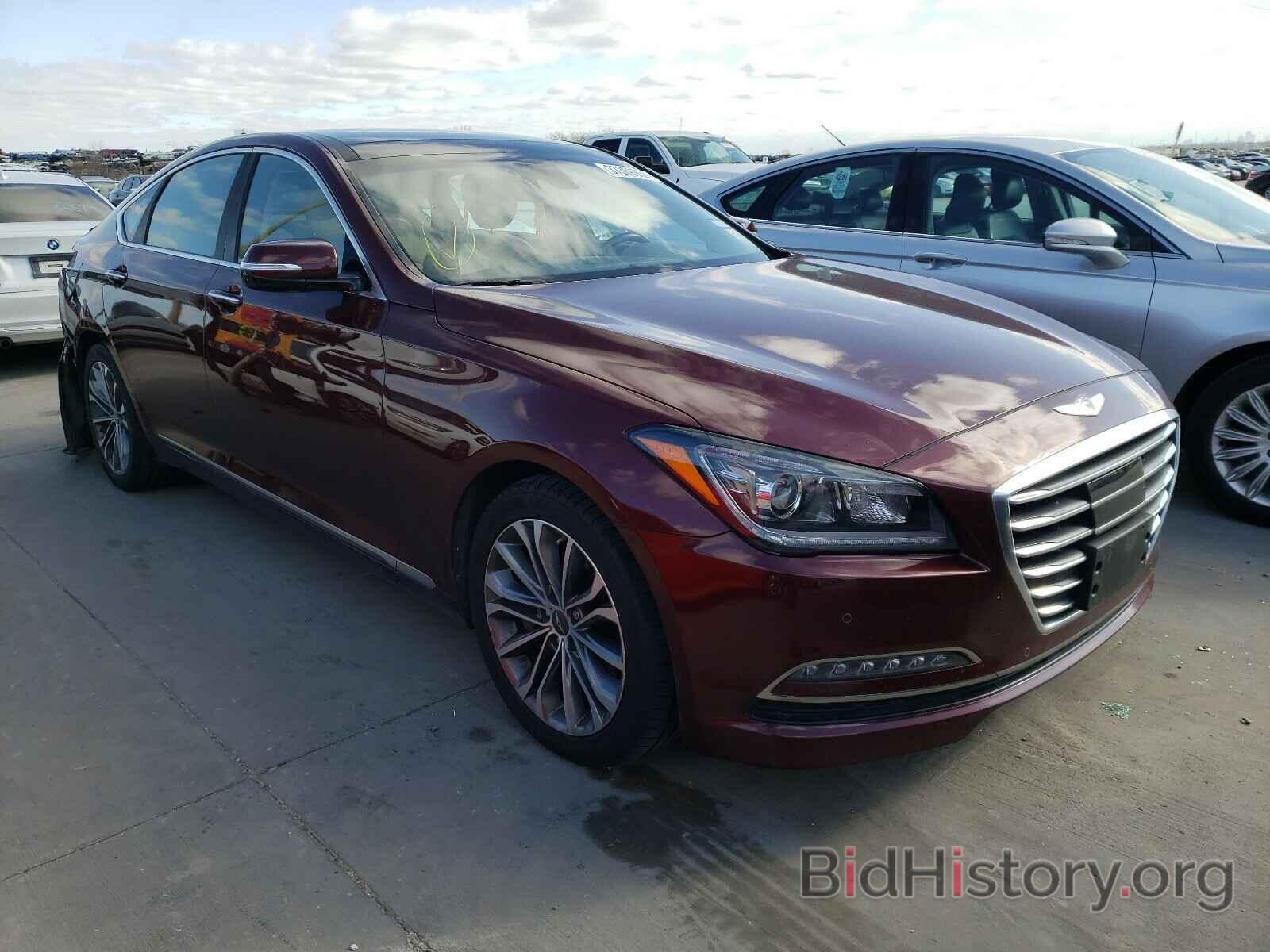 Photo KMHGN4JEXGU130237 - HYUNDAI GENESIS 2016