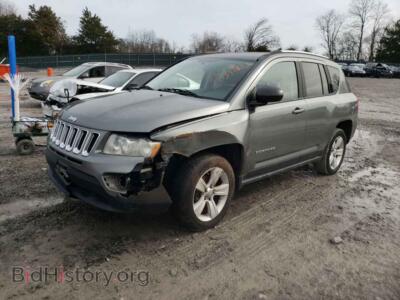 2012 Jeep COMPASS Compass SP, серый — VIN 1C4NJDBB4CD613003, Copart