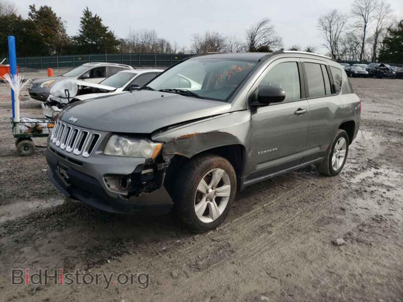2012 Jeep COMPASS Compass SP (VIN 1C4NJDBB4CD613003) — photo 1 of 12, Copart, damage: front end
