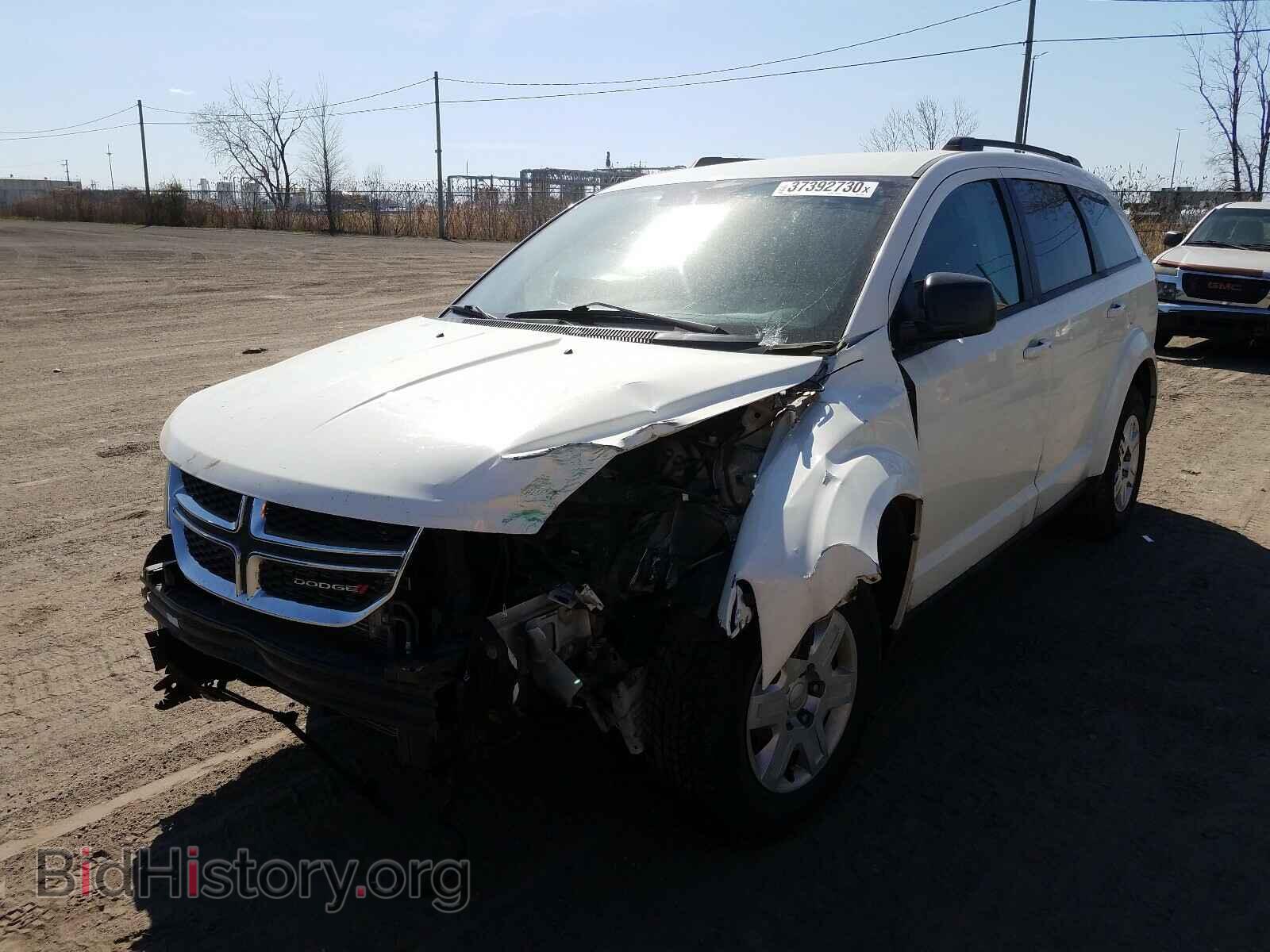 2012 DODGE JOURNEY - VIN: 3C4PDCAB2CT281696 - Фото 2