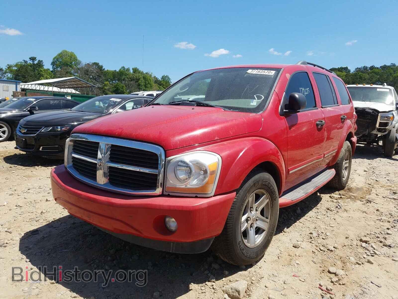 2005 DODGE DURANGO - VIN: 1D4HB58D75F501217 - Фото 2