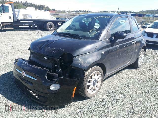 2012 FIAT 500 - VIN: 3C3CFFAR9CT108110 - Фото 2