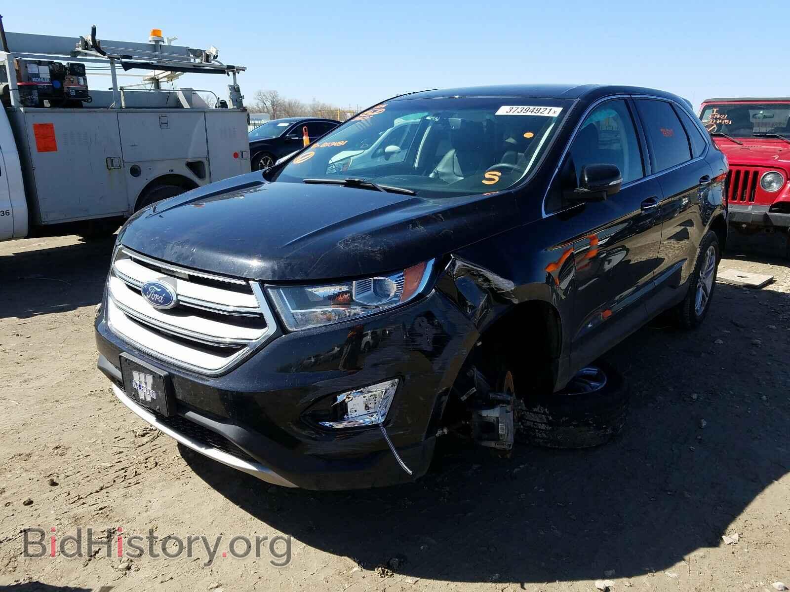 2016 FORD EDGE - VIN: 2FMPK4K98GBB23481 - Фото 2
