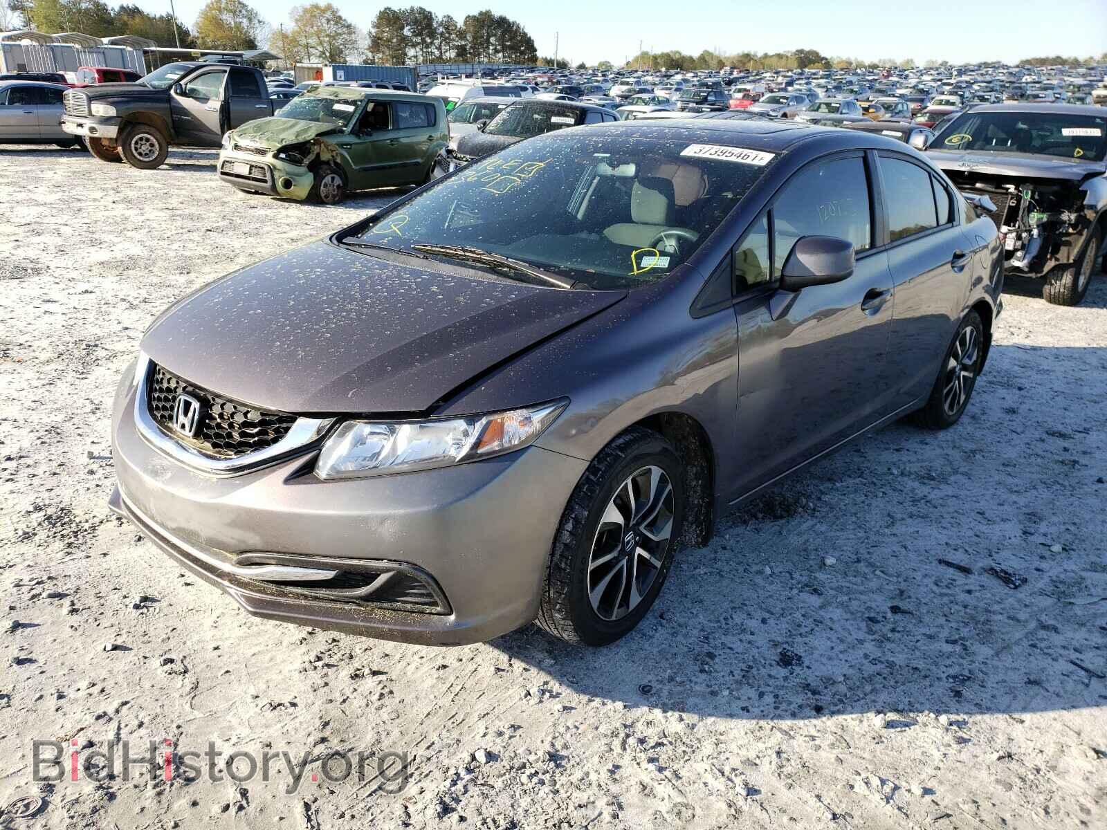 2013 HONDA CIVIC - VIN: 19XFB2F86DE077045 - Фото 2