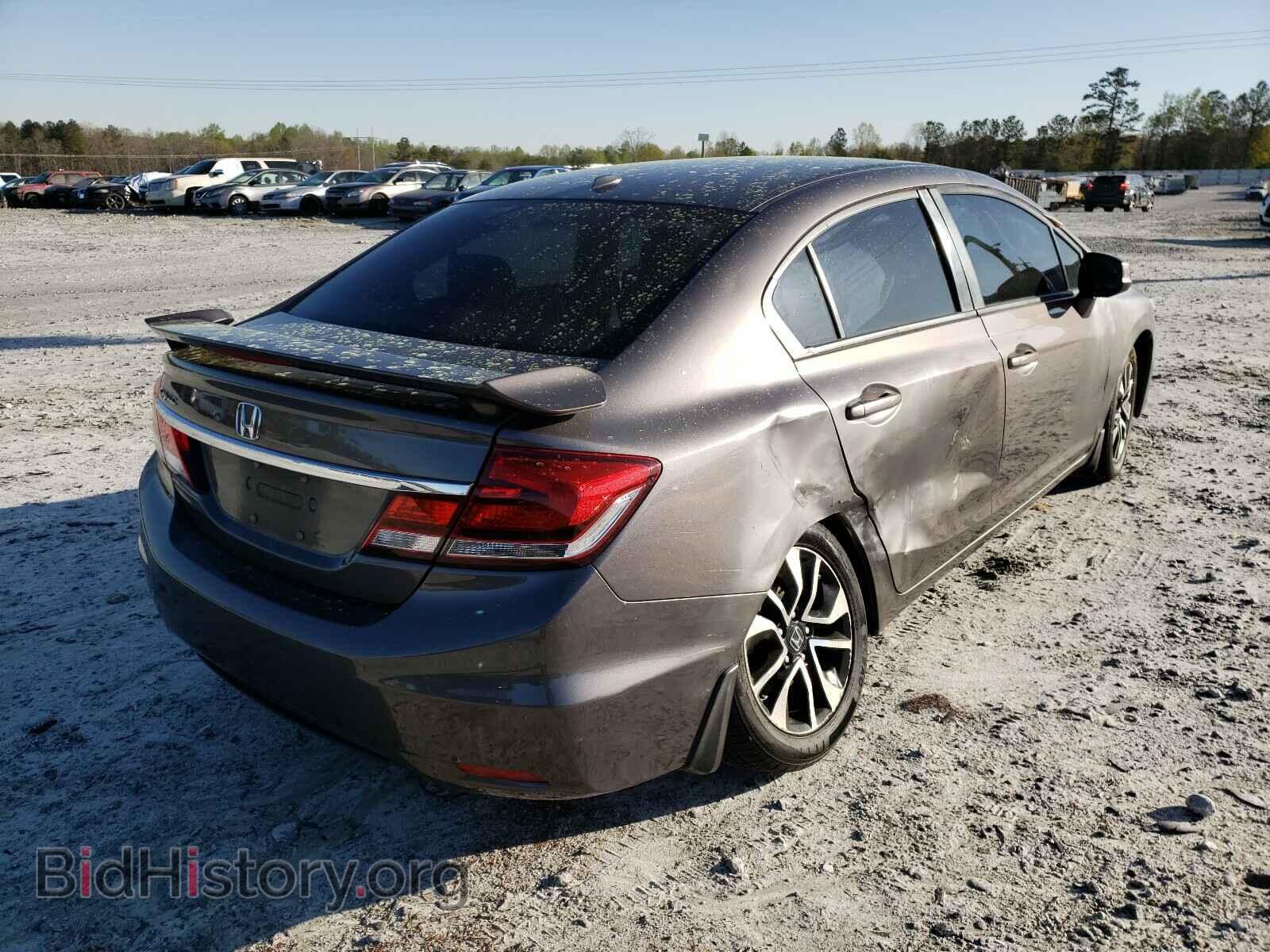 2013 HONDA CIVIC - VIN: 19XFB2F86DE077045 - Фото 4