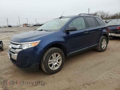 2012 Ford EDGE SE, blue — VIN 2FMDK3GC0CBA69492, Copart
