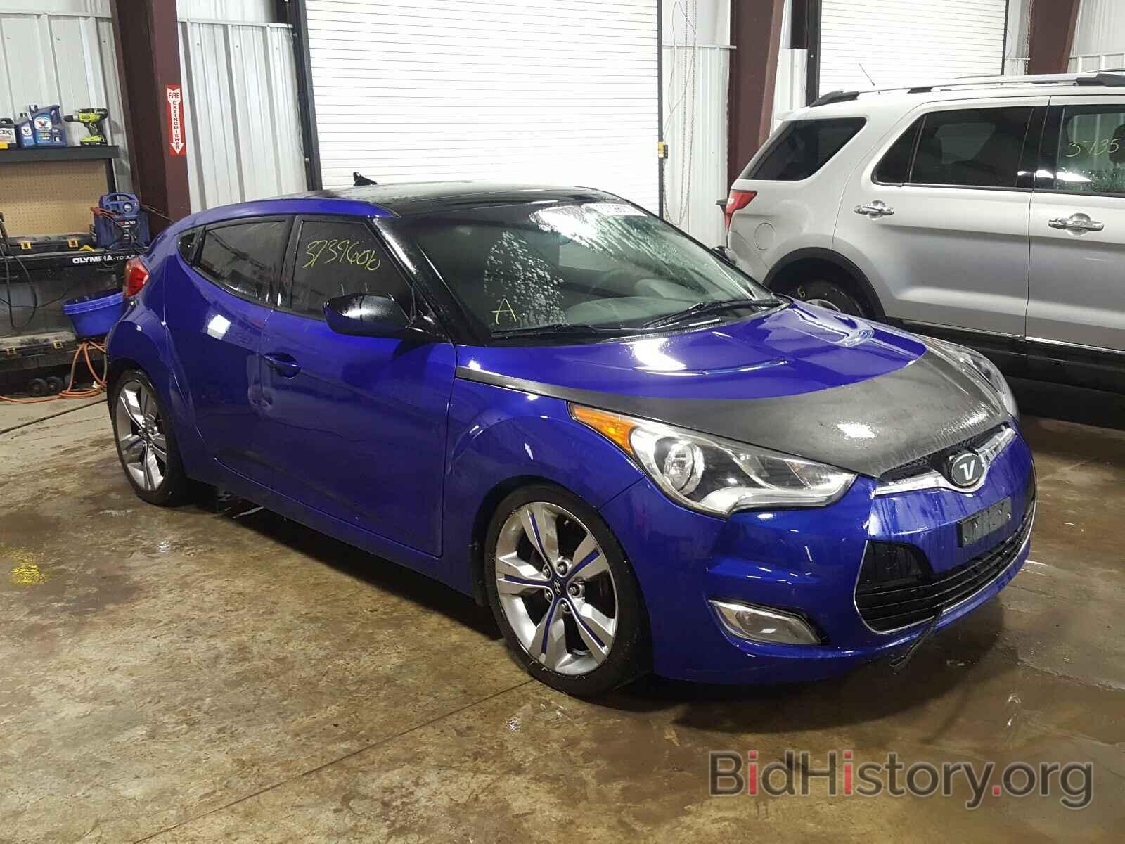 Photo KMHTC6AD9CU022919 - HYUNDAI VELOSTER 2012