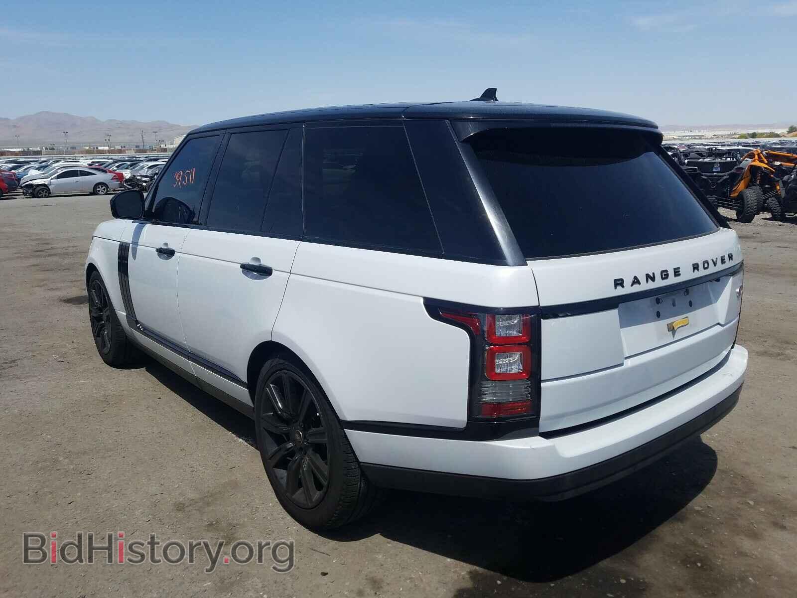 2016 LAND ROVER RANGEROVER - VIN: SALGS2KF5GA251406 - Фото 3