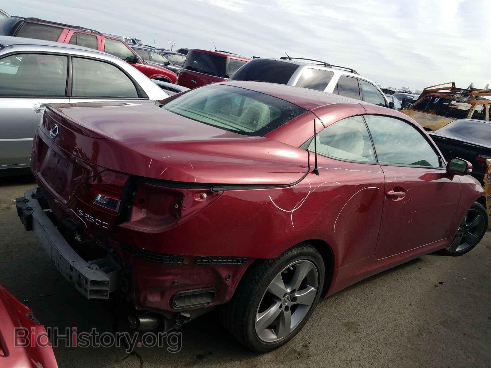 2010 LEXUS IS - VIN: JTHFF2C23A2504452 - Фото 4